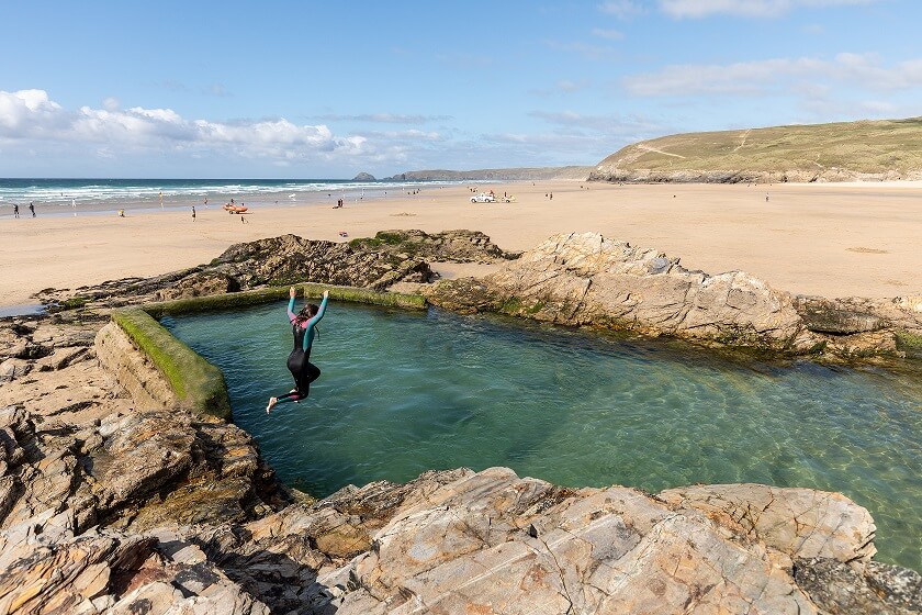 Chapel Rock Sea Pool Perranporth