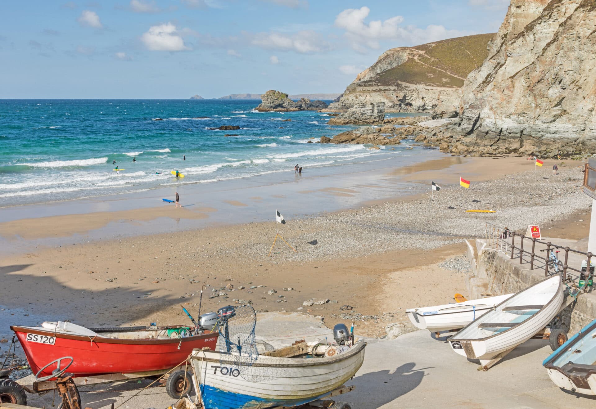 Trevaunance Cove St Agnes Cornwall