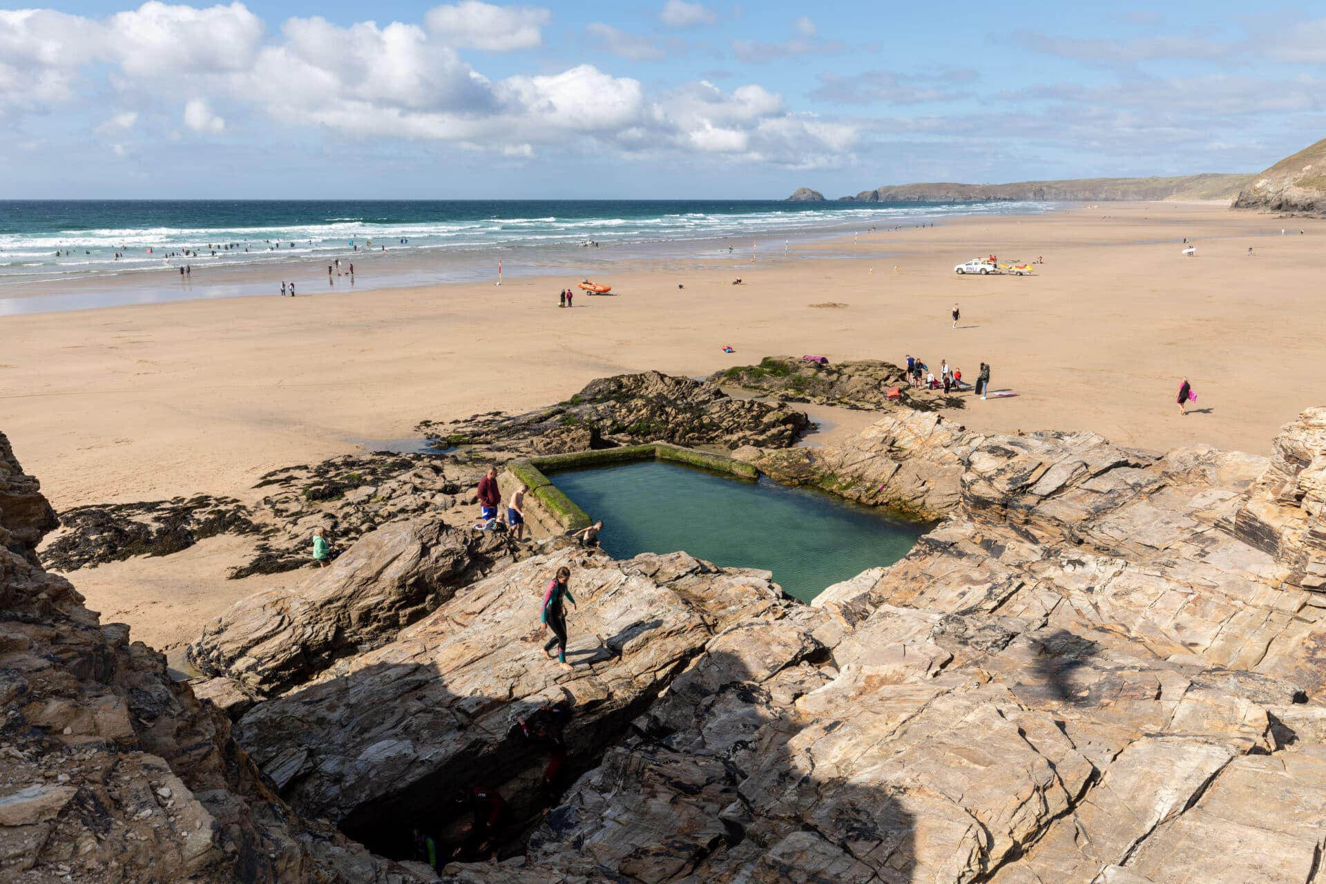 Perranporth Sea Pool, Cornwall