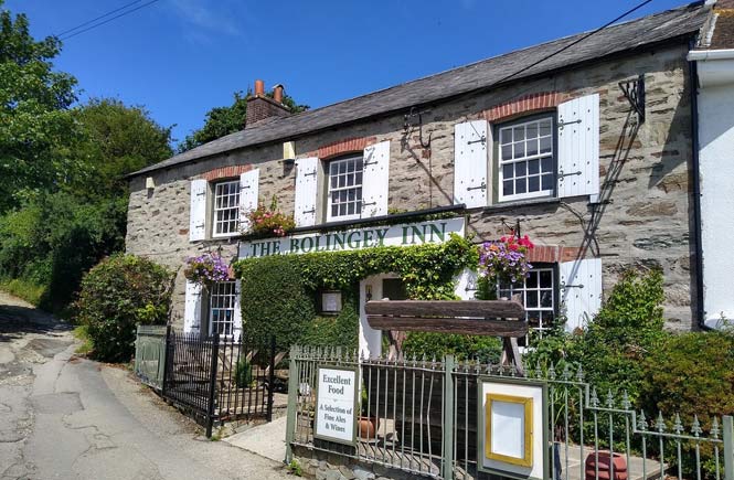 Sunday roast at Bolingey Inn near Perranporth