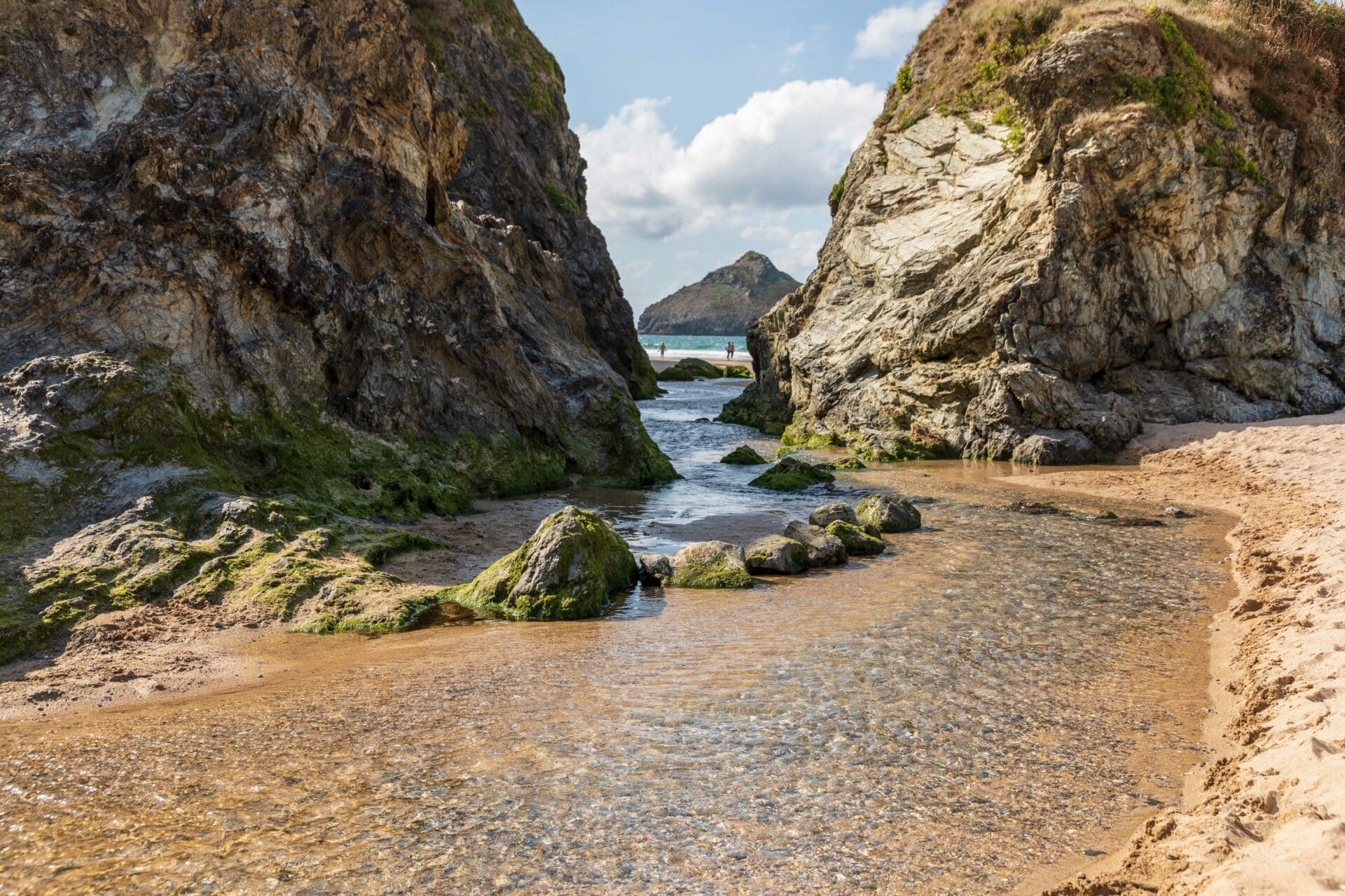 Holywell Bay Beach Cornwall