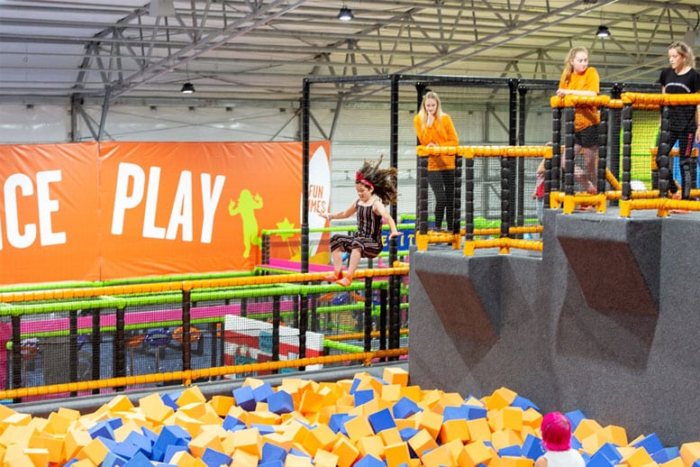 Newquay Trampoline and Play Park in Cornwall